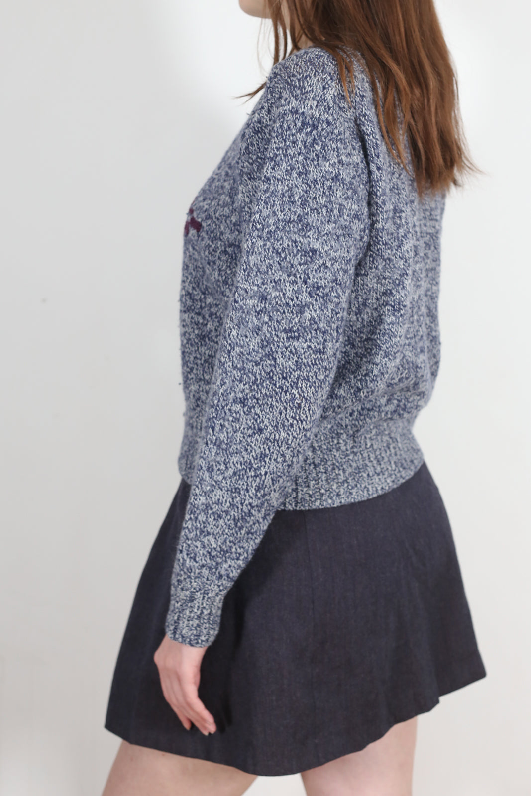 wool sweater with a star