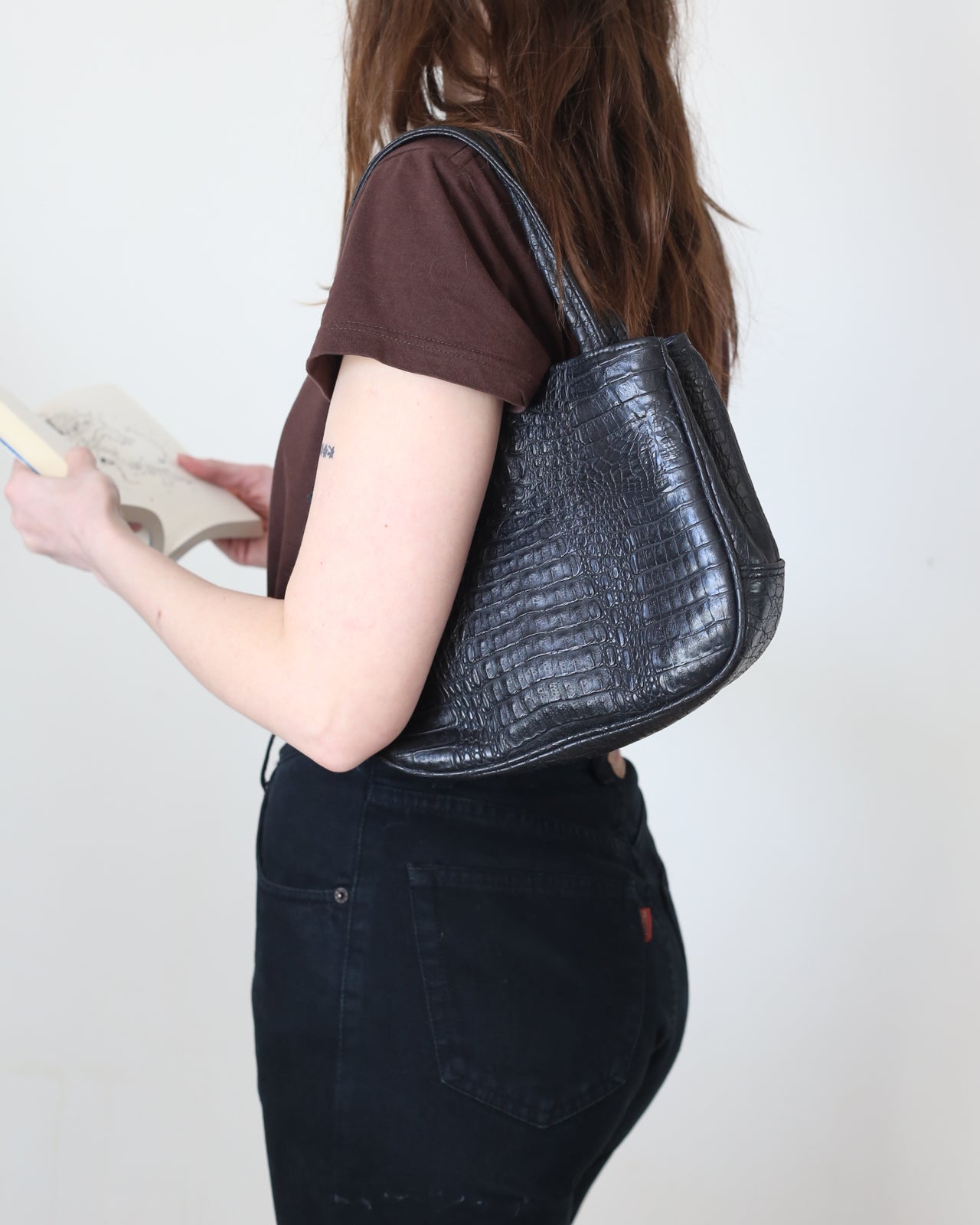 boxy shoulder bag