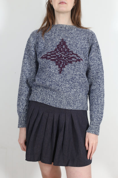 wool sweater with a star