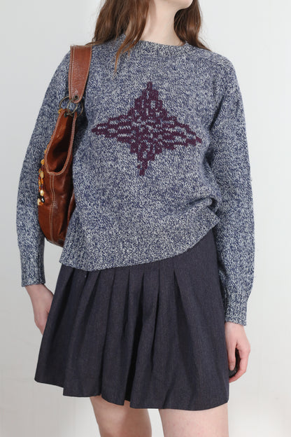 wool sweater with a star