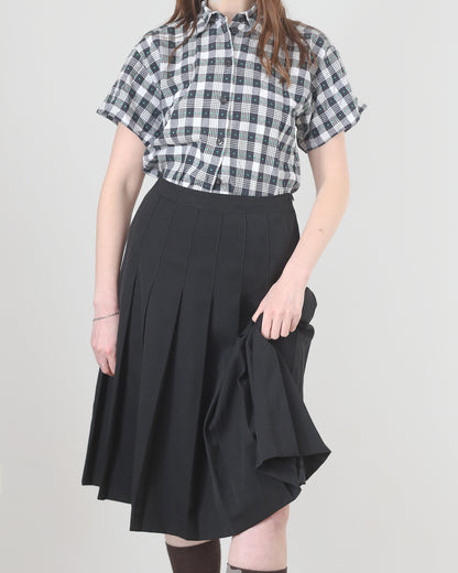 midi pleated skirt, S-M