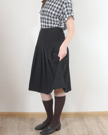 midi pleated skirt, S-M
