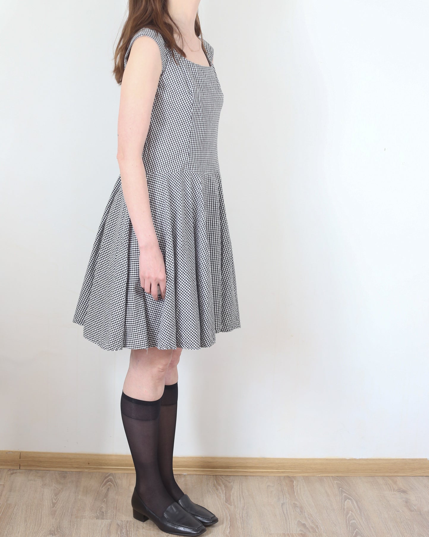 black&white dress, M