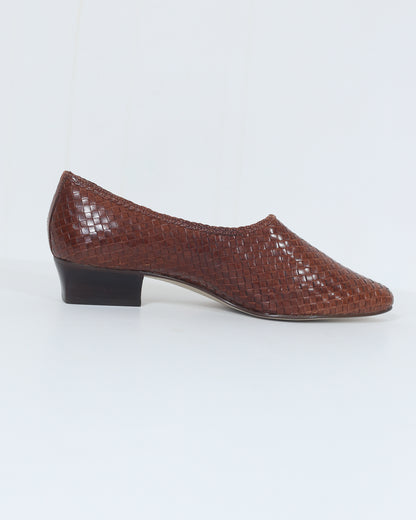 woven pumps eu39