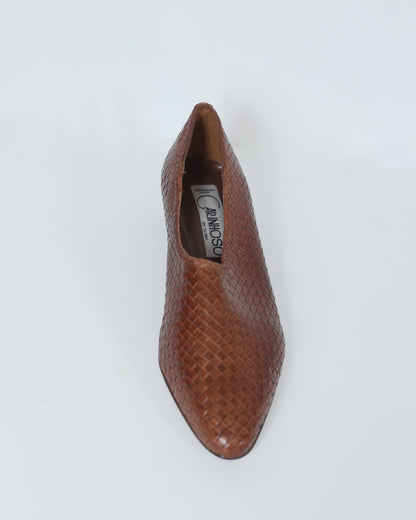 woven pumps eu39