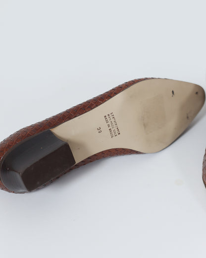 woven pumps eu39