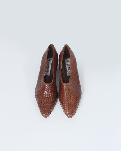 woven pumps eu39