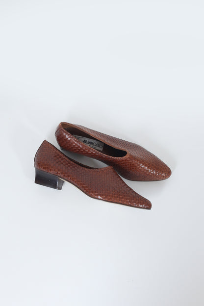 woven pumps eu39
