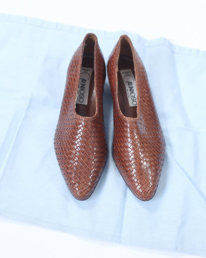 woven pumps eu39