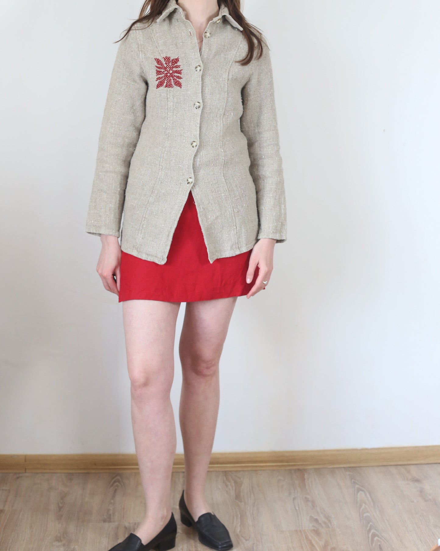 folk button up, S