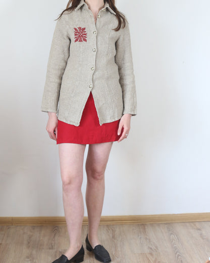 folk button up, S