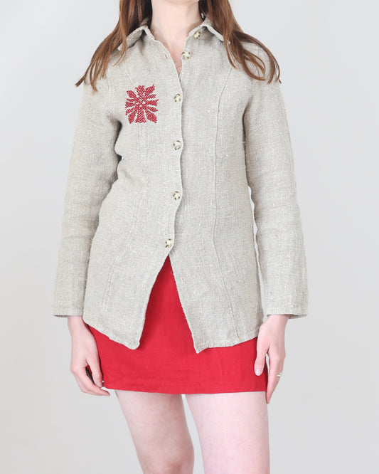 folk button up, S