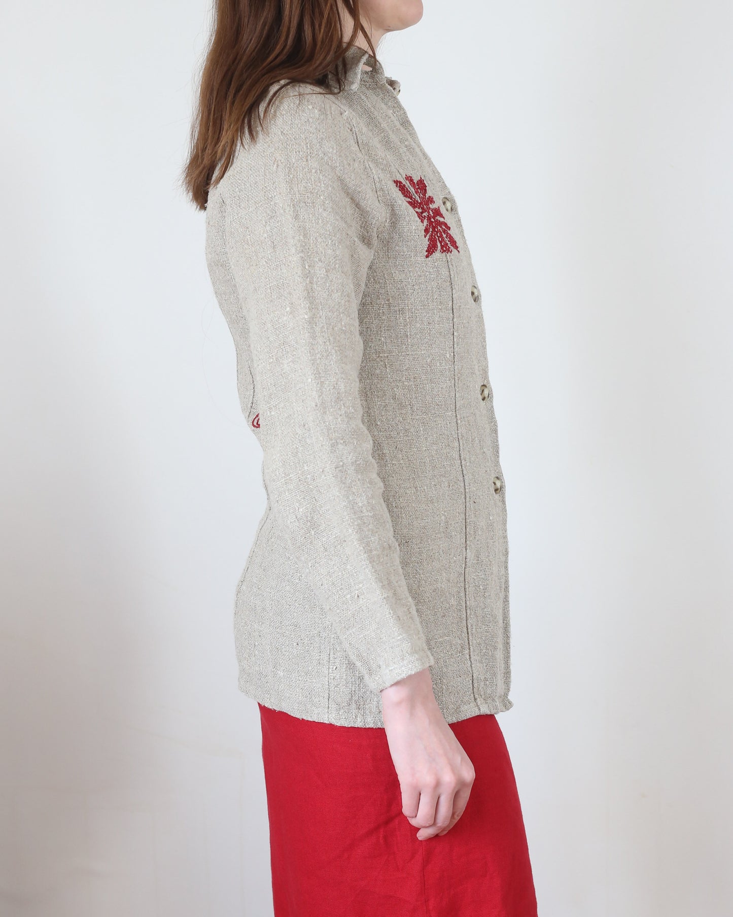 folk button up, S