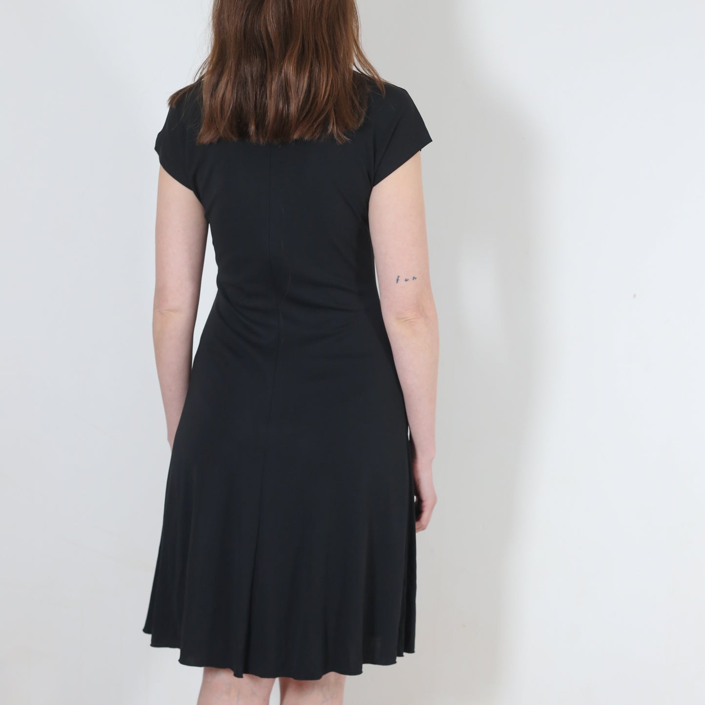 black Moschino dress, S-M