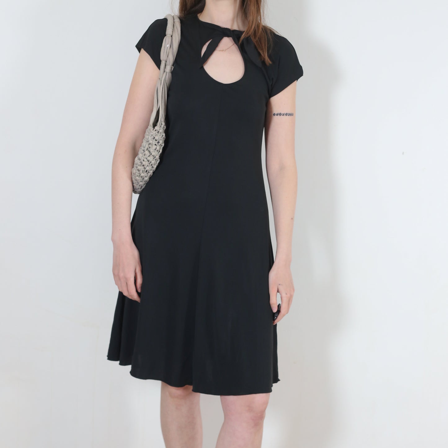 black Moschino dress, S-M