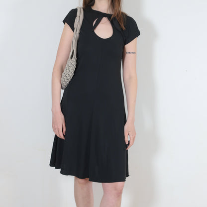 black Moschino dress, S-M