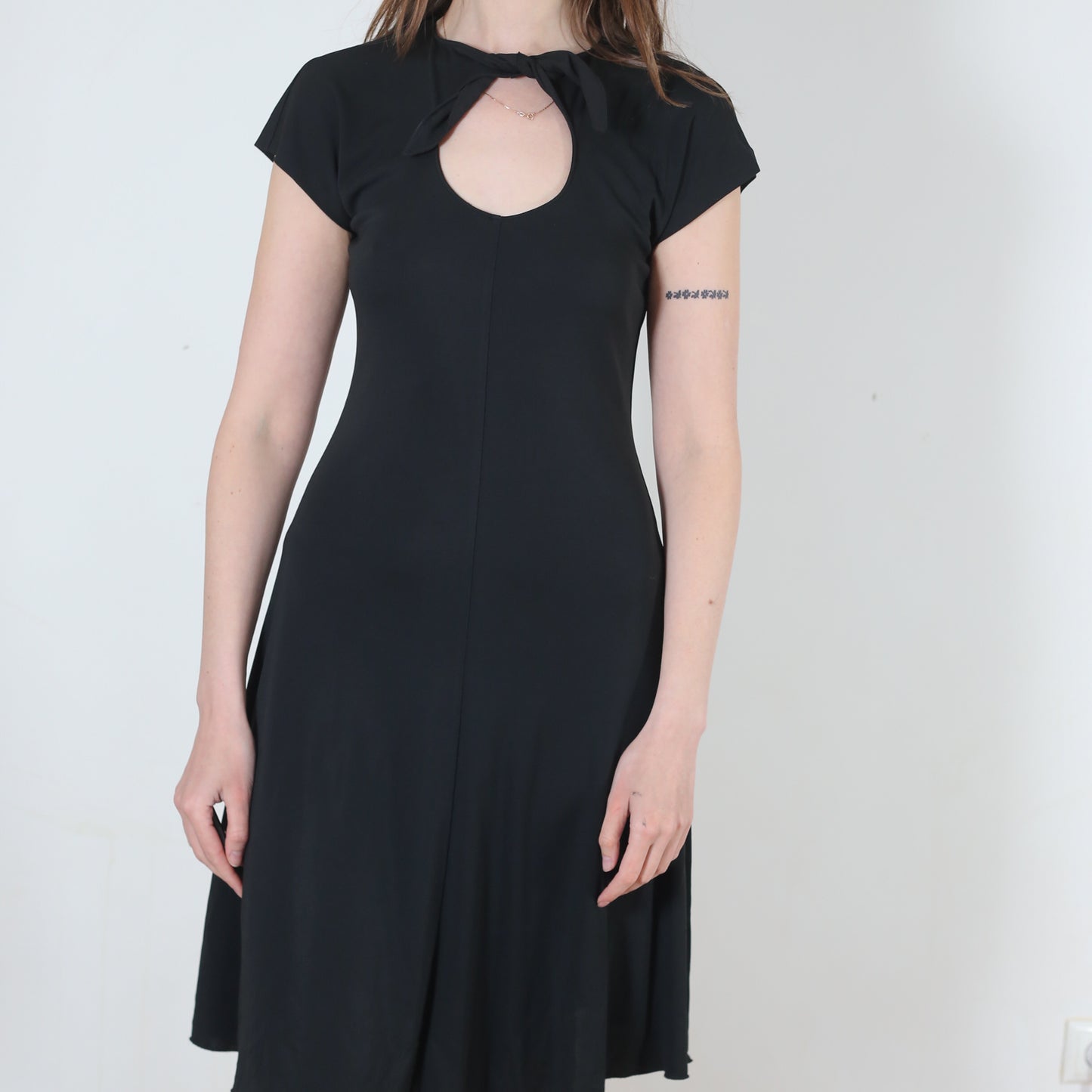 black Moschino dress, S-M