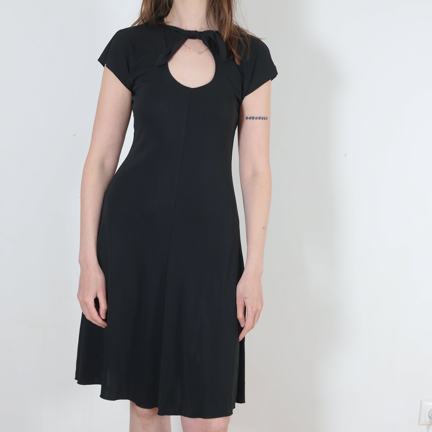 black Moschino dress, S-M