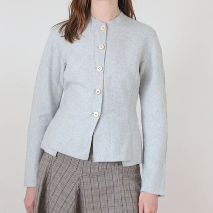 gray blazer