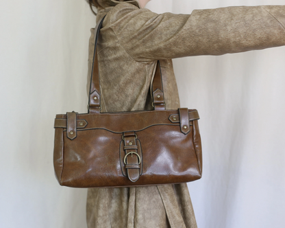 leather shoulder bag