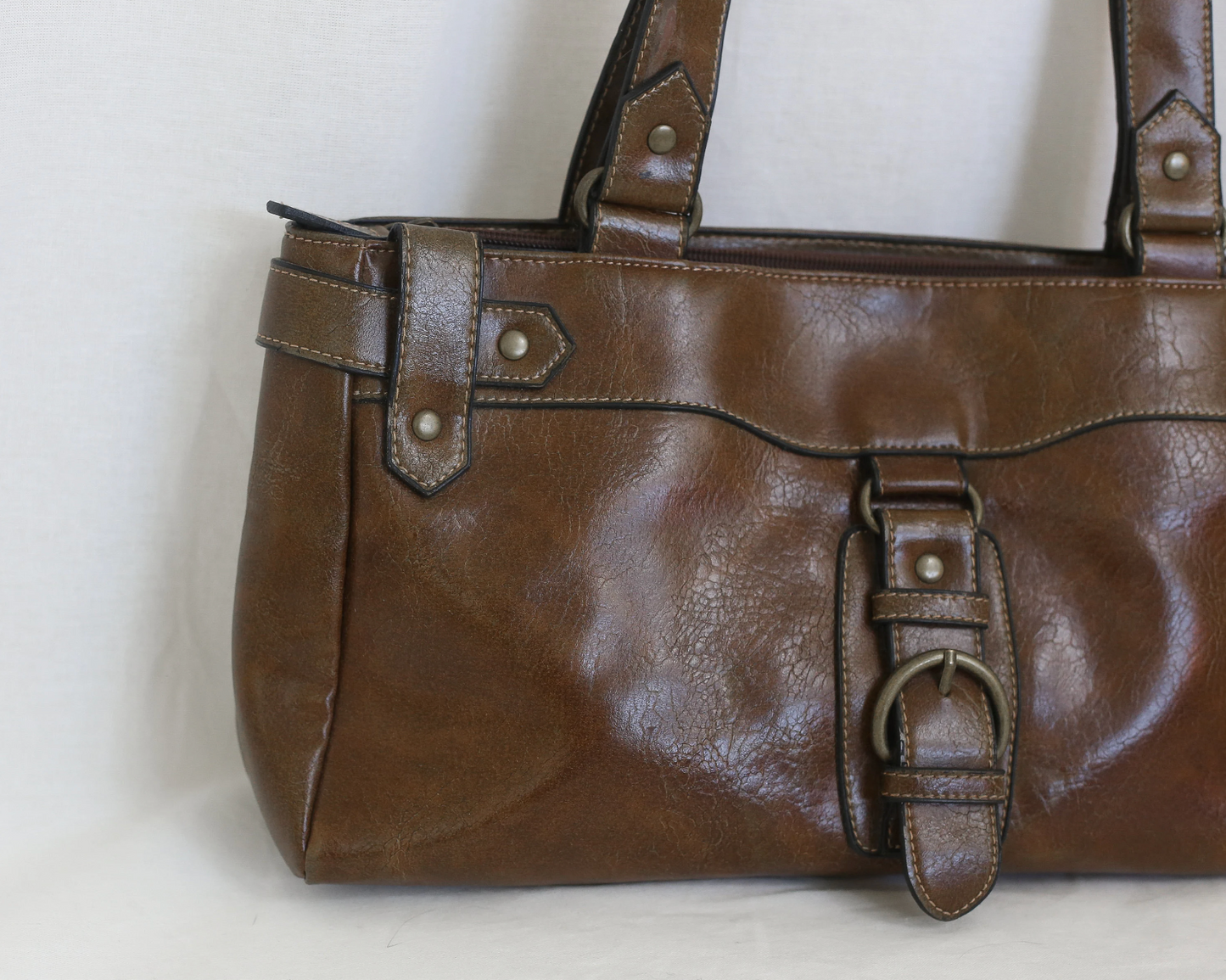 leather shoulder bag